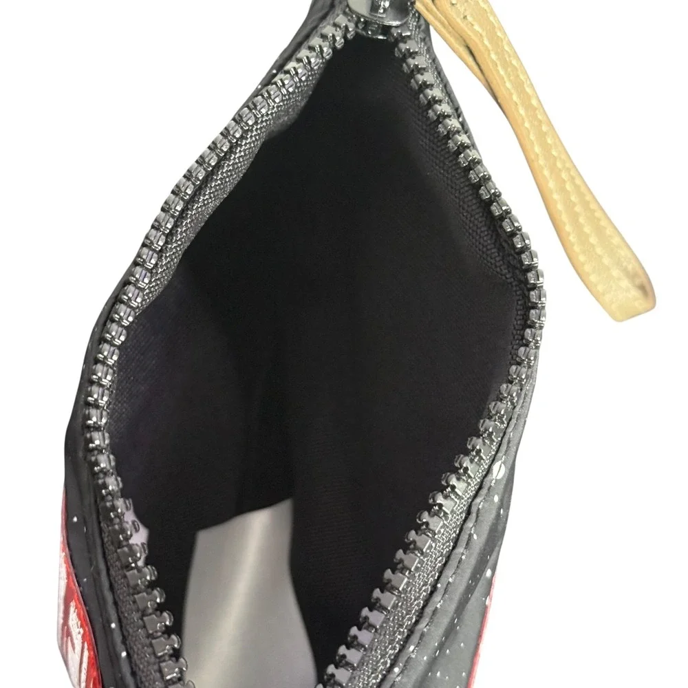 Disney Parks Star Wars Lightspeed‎ Small Wristlet Galactic Planet Black Red